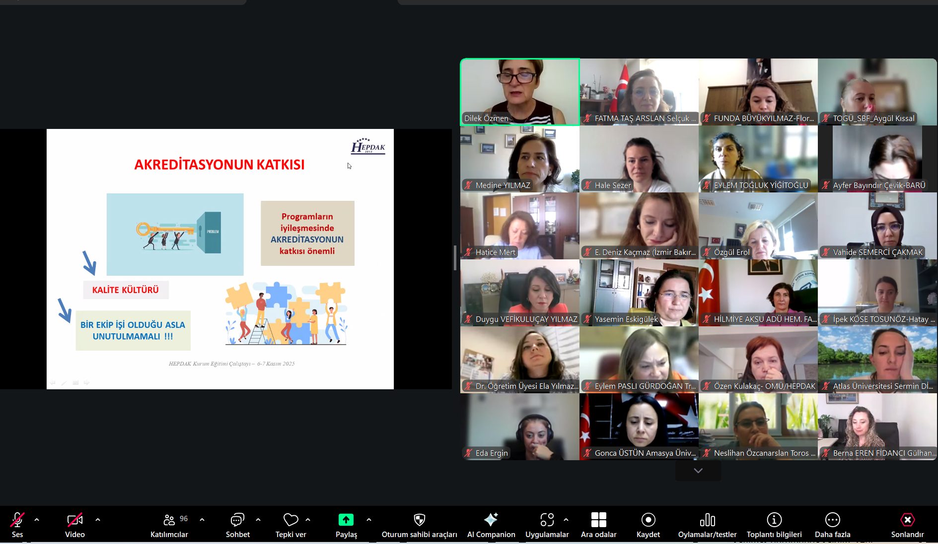 Kurumlar için Eğitim Çalıştayı 13