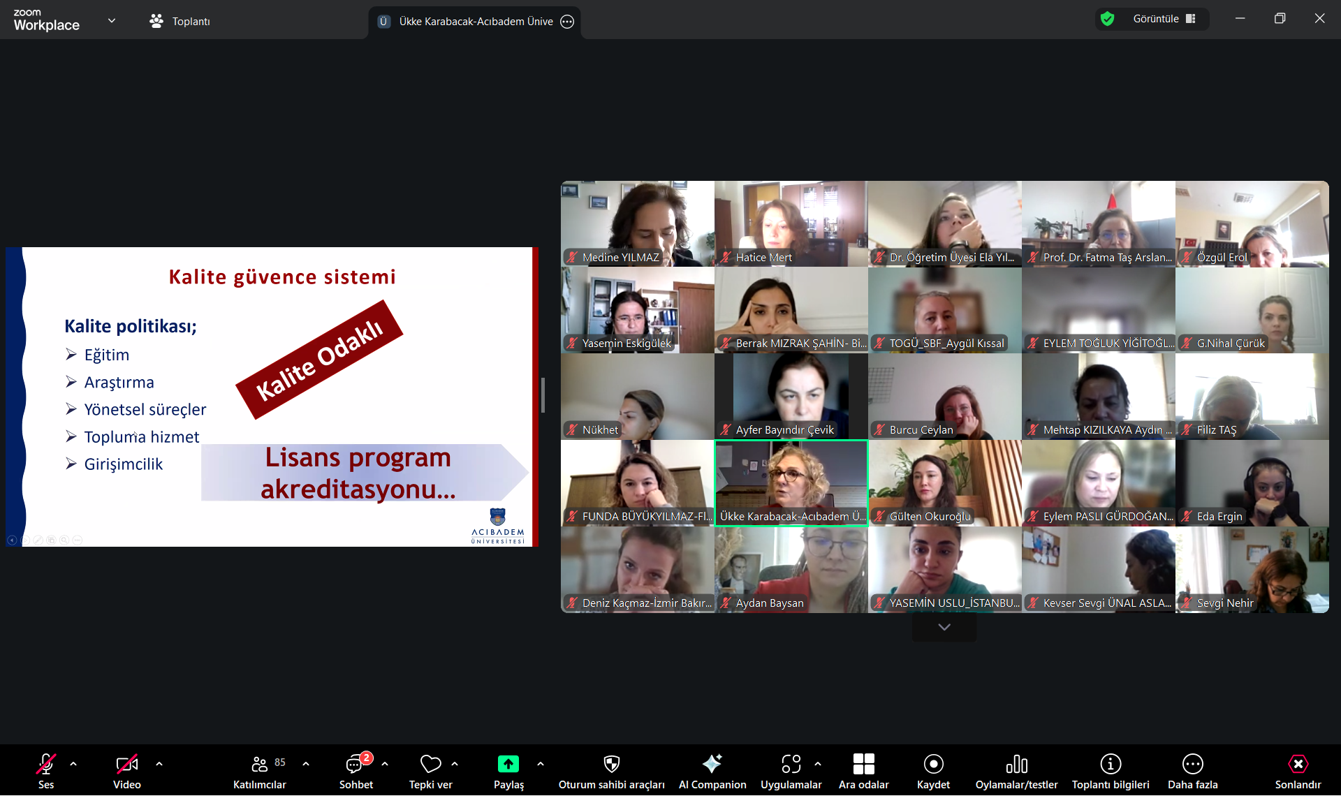 Kurumlar için Eğitim Çalıştayı 13