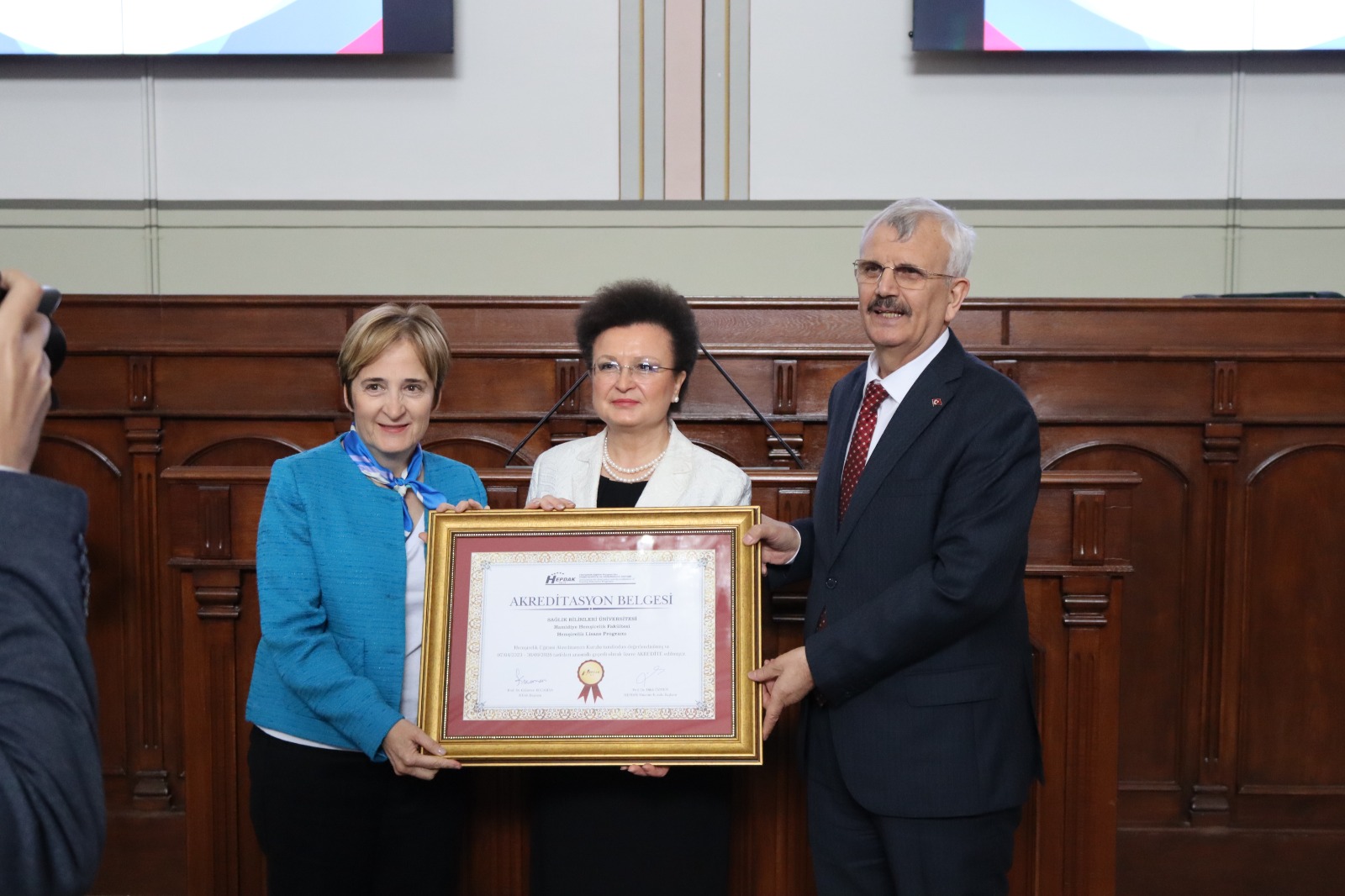 Akreditasyon Belgesi Takdim Töreni
