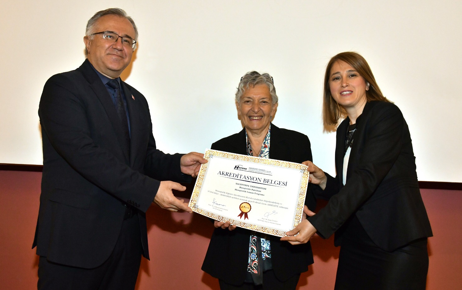 Akreditasyon Belgesi Takdim Töreni