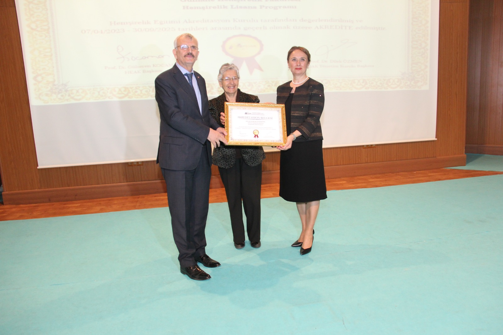Akreditasyon Belgesi Takdim Töreni