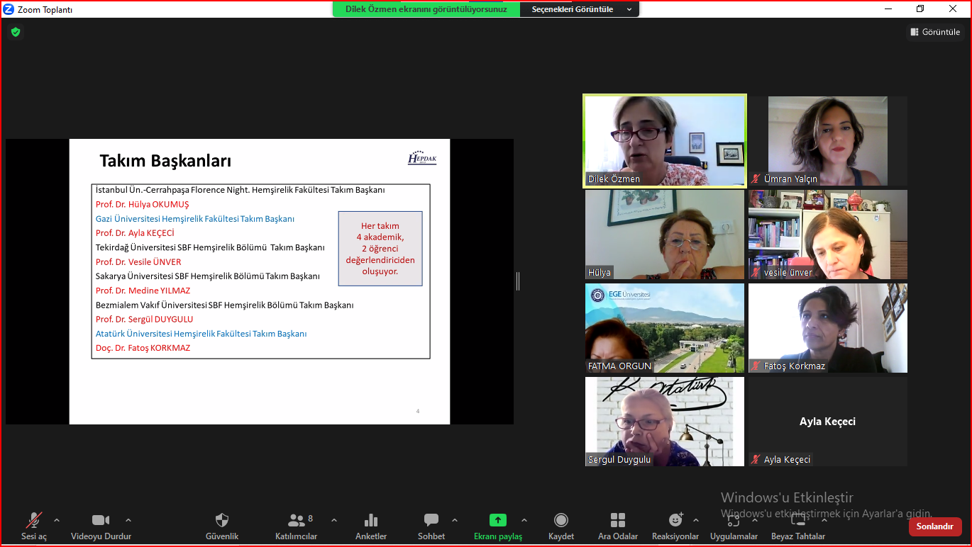2023 - 2024 Dönemi Takım Başkanları Ön İnceleme Toplantısı