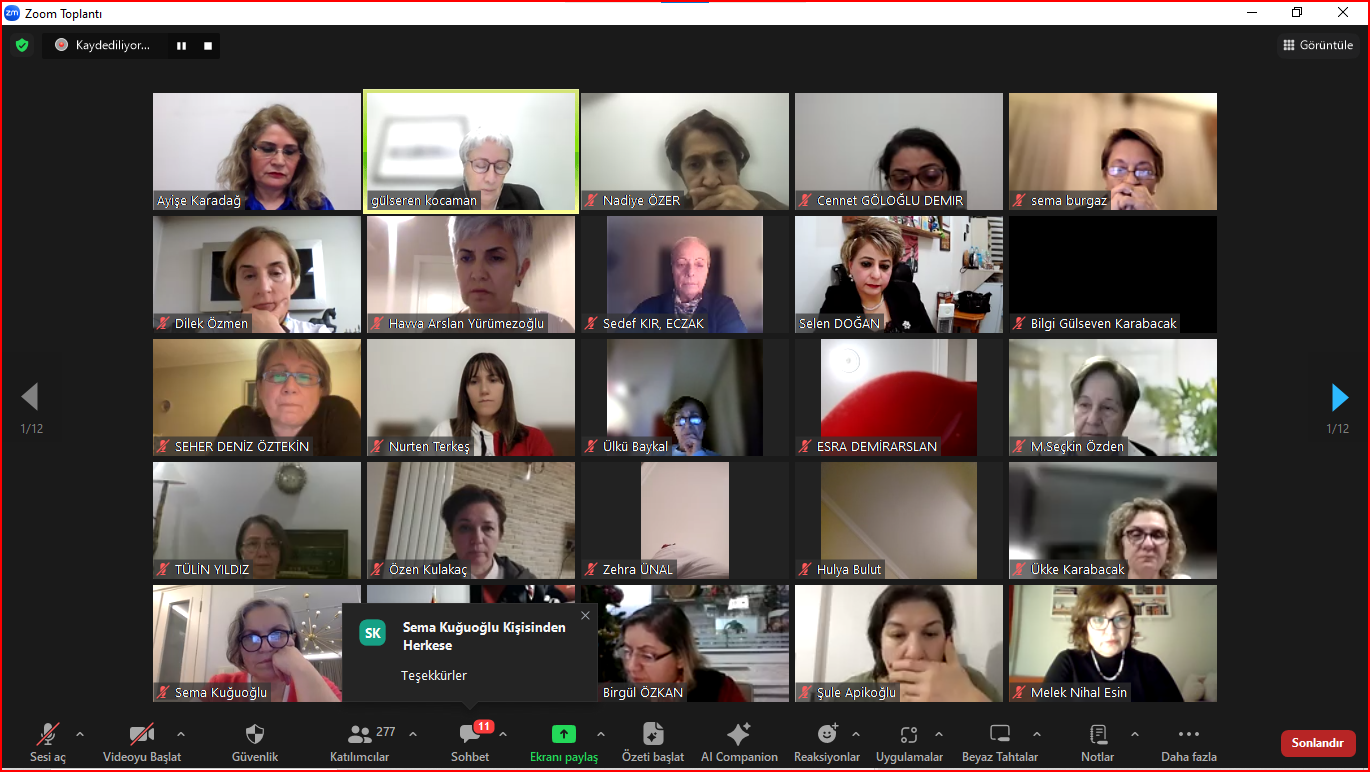 Webinar: Akademisyenlerin Eğitim - Öğretim Performansının Değerlendirilmesi (07 Şubat 2024)