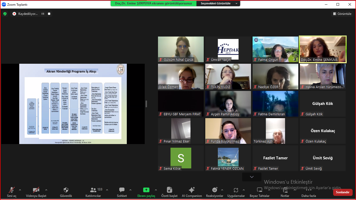 Webinar: Hemşirelik Eğitiminde Akran Yönderliği (30 Nisan 2024)