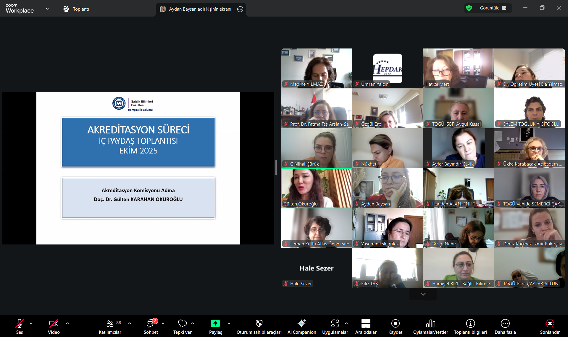 HEPDAK 13. Kurumlar için Eğitim Çalıştayı (06-07 Kasım 2025)
