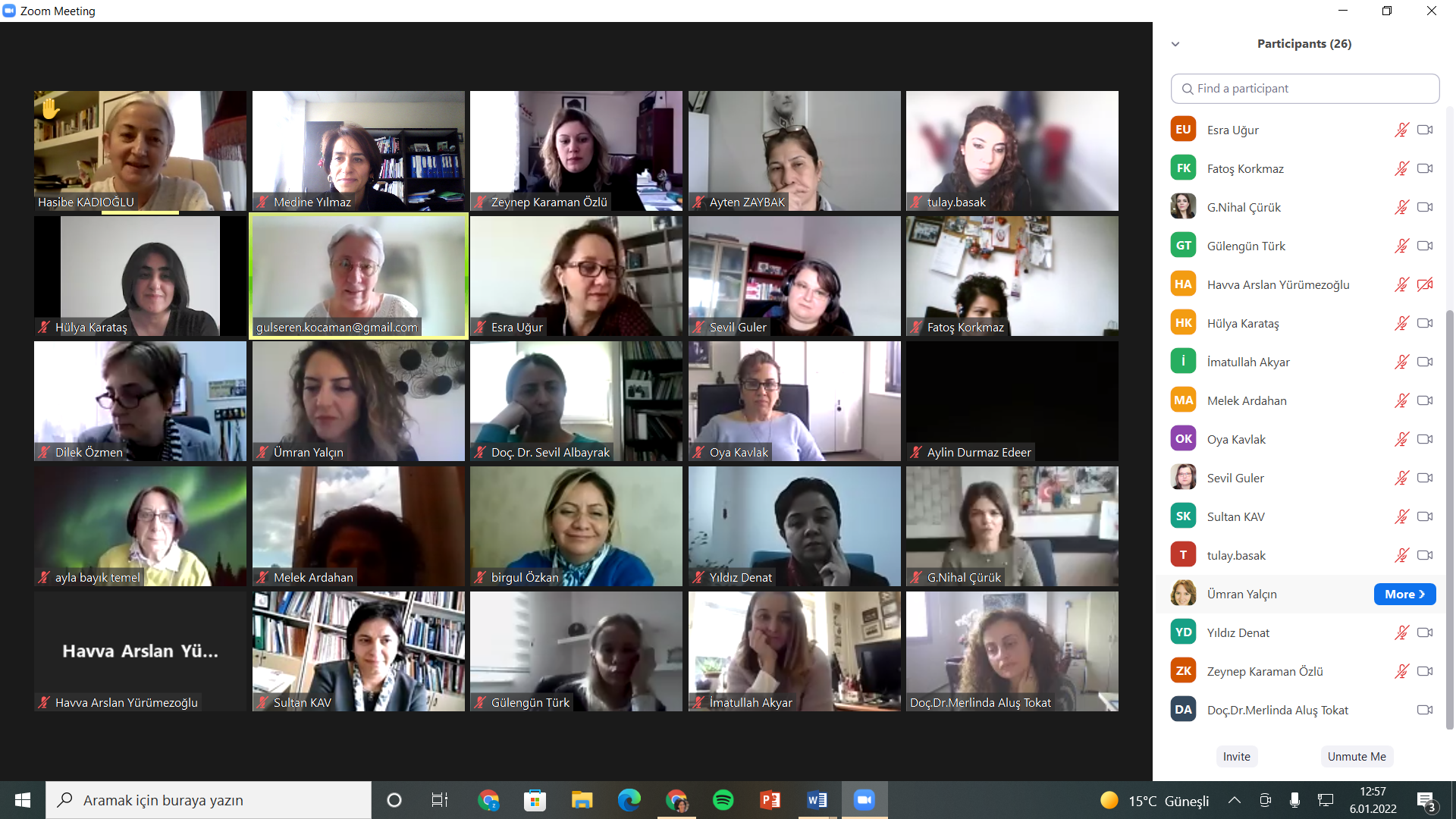 Değerlendirme Takımı 2022