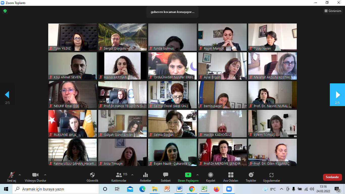 Hemşirelik Lisans Programı Yöneticileri Toplantısı