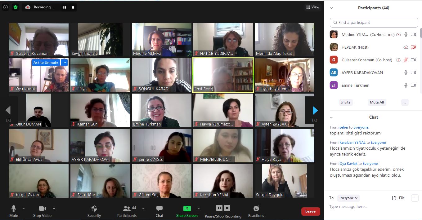 HEPDAK Değerlendirici Eğitimi 2020