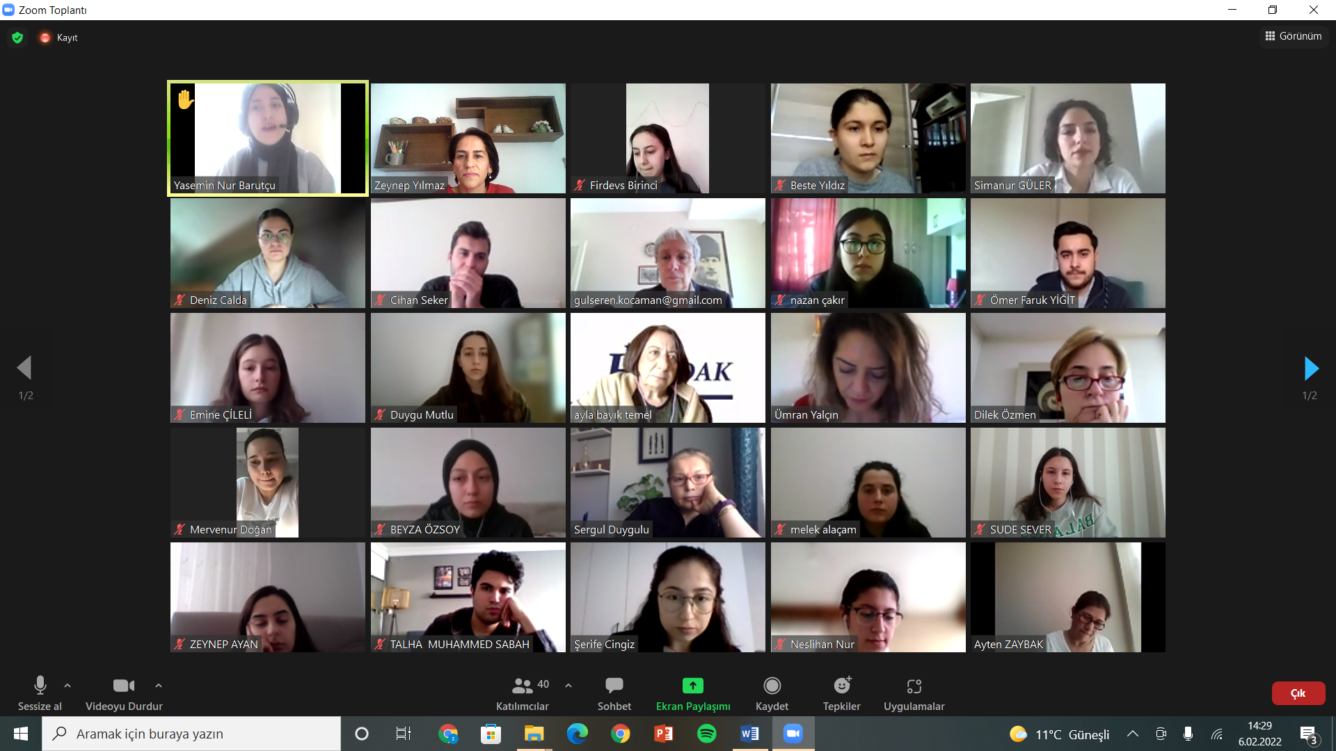 Öğrenci Değerlendirici Eğitim Çalıştayı